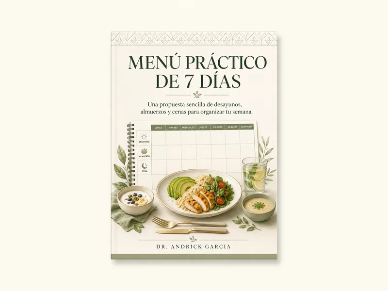 Menú práctico de 7 días